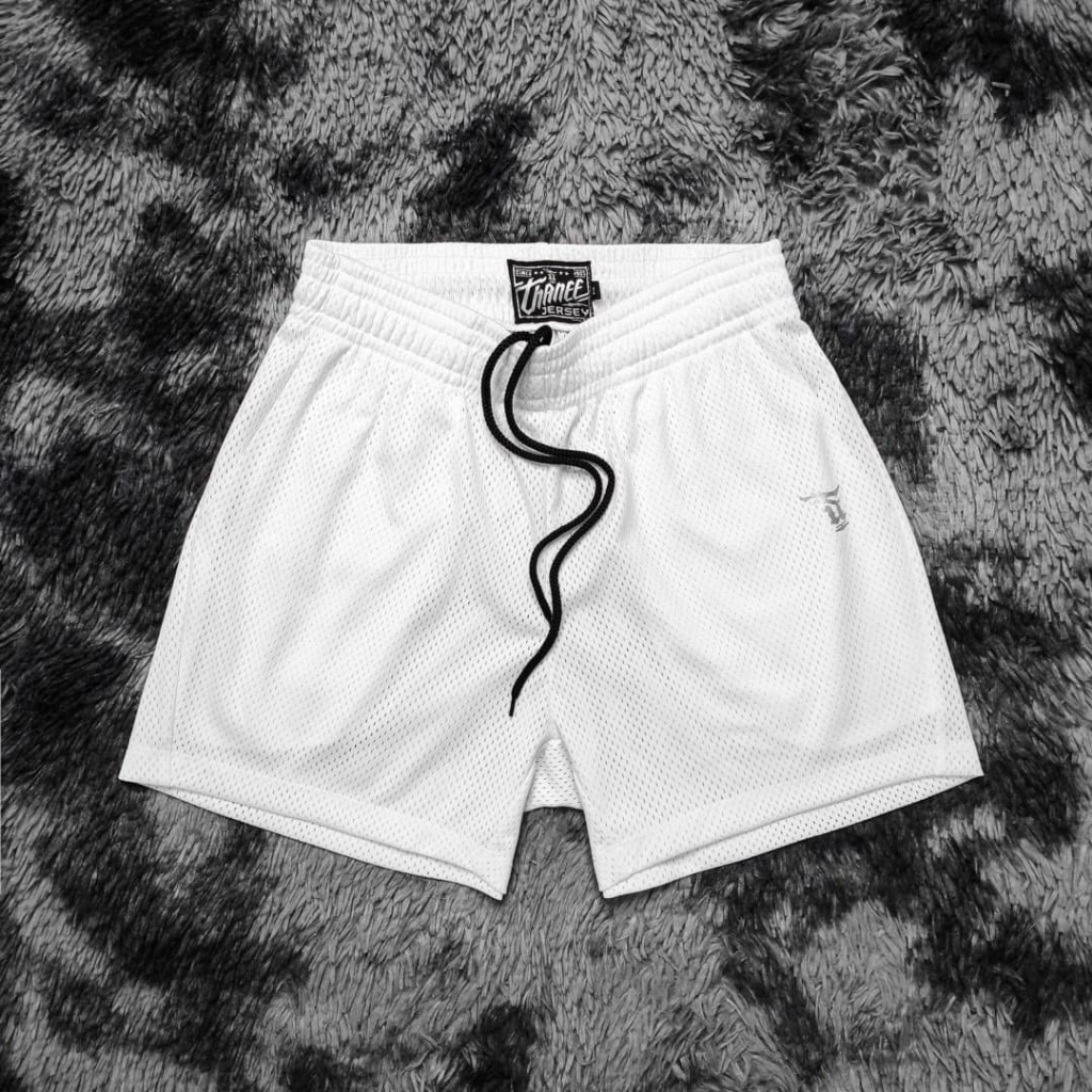 กางเกงขาสั้น FENYR MESH WHITE มีไซซ์ใหญ่
