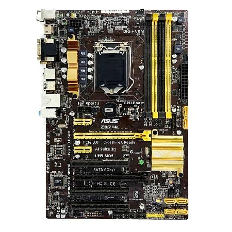 เมนบอร์ด Z87-K socket 1150มือสอง