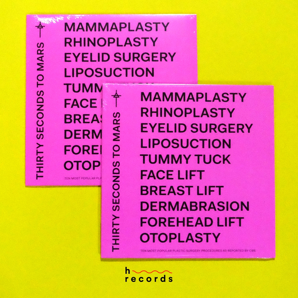 (ส่งฟรี) แผ่นเสียง Thirty Seconds To Mars - America (White Vinyl)