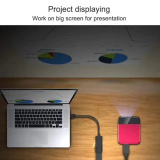 Mini DisplayPort เป็นอะแดปเตอร์ที่รองรับ HDMI 4K/1080P Mini DP Male to HD Female Converter เข้ากันได้กับ MacBook Air/Pro