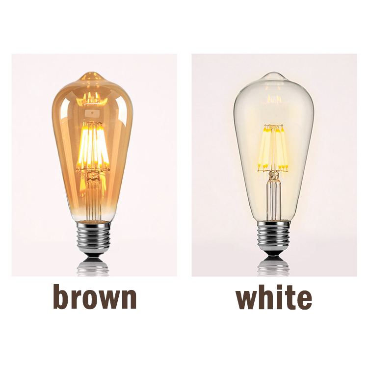 E27 Filament Edison Bulb G80 หลอดไฟ longzu หลอดไฟวอร์มไวท์ 220V หลอดไฟหลอดไส้โบราณ - รูปที่ 2