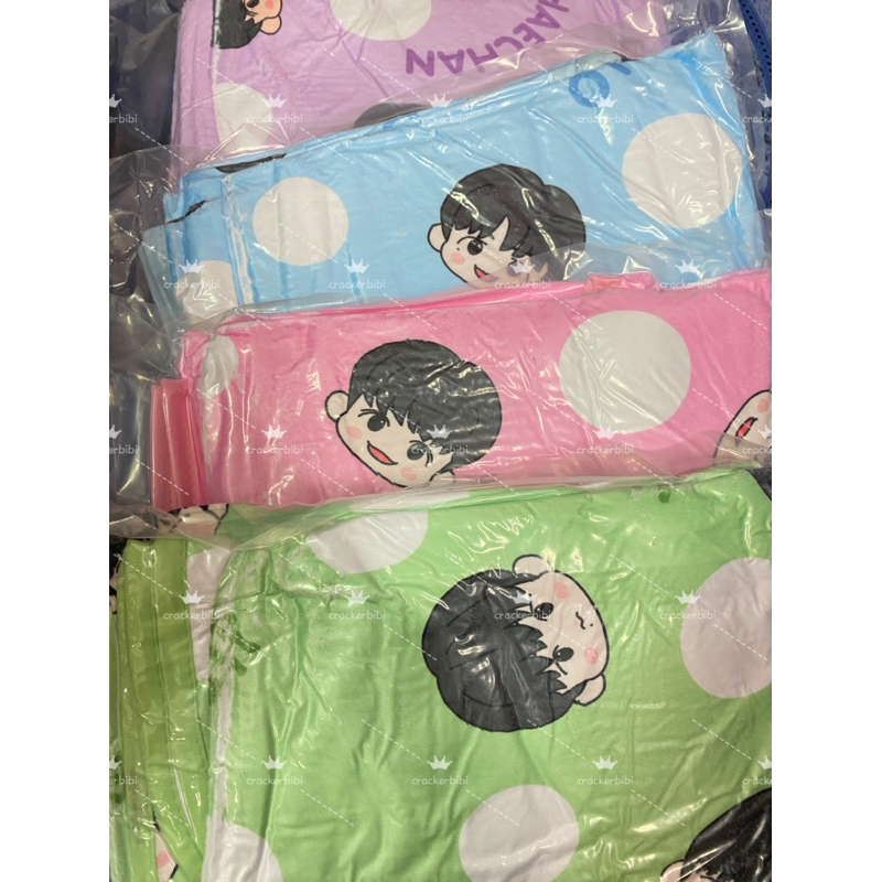 พร้อมส่ง Hooded blanket 🩵ผ้าห่มมีฮู้ด MoshiMoshi x Nct dream