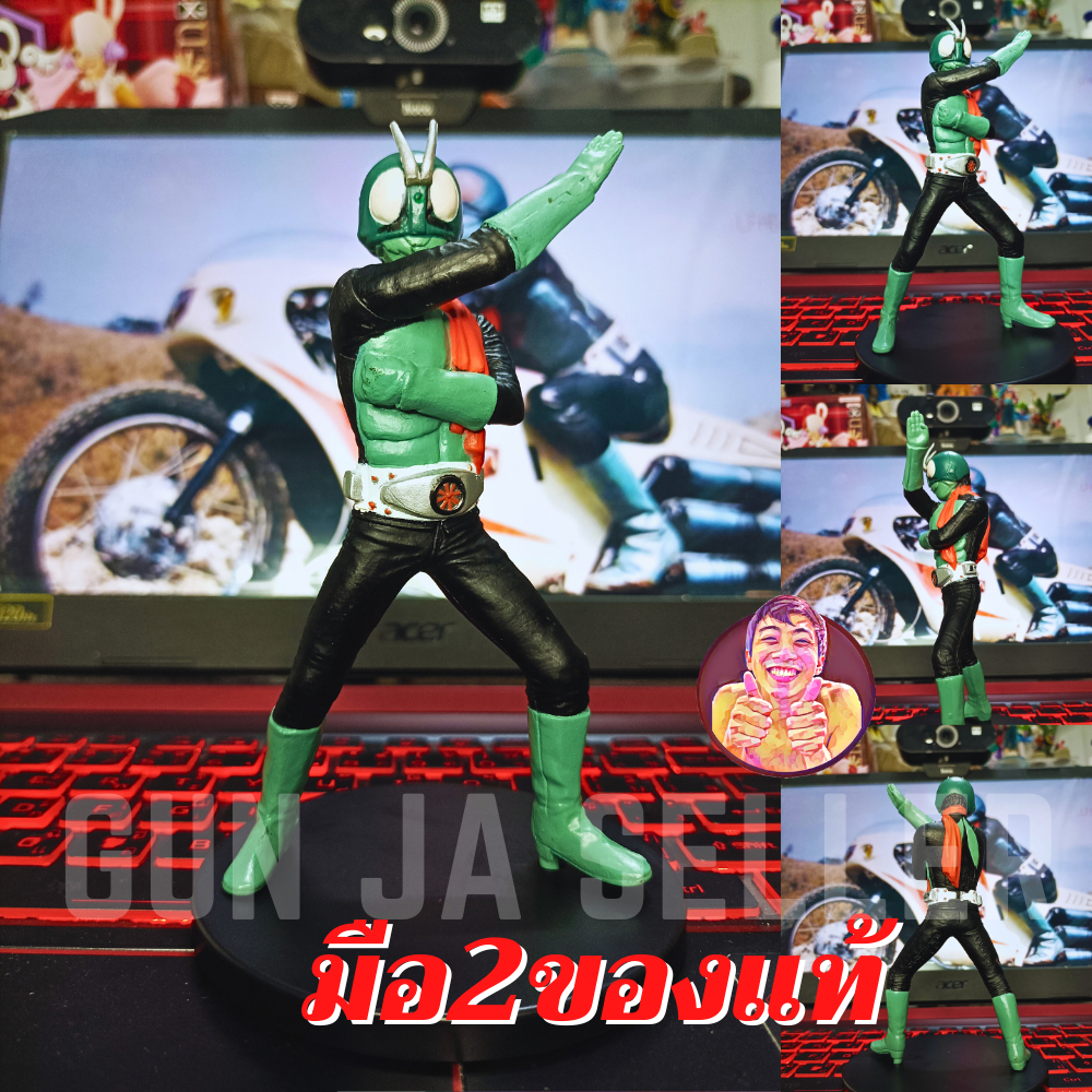 มือ2 🇯🇵 แท้ โมเดล ไอ้มดแดง v1 คาเมนไรเดอร์ Model Figure Secondhand Kamen rider v1 998 Shin Ichigo Ba