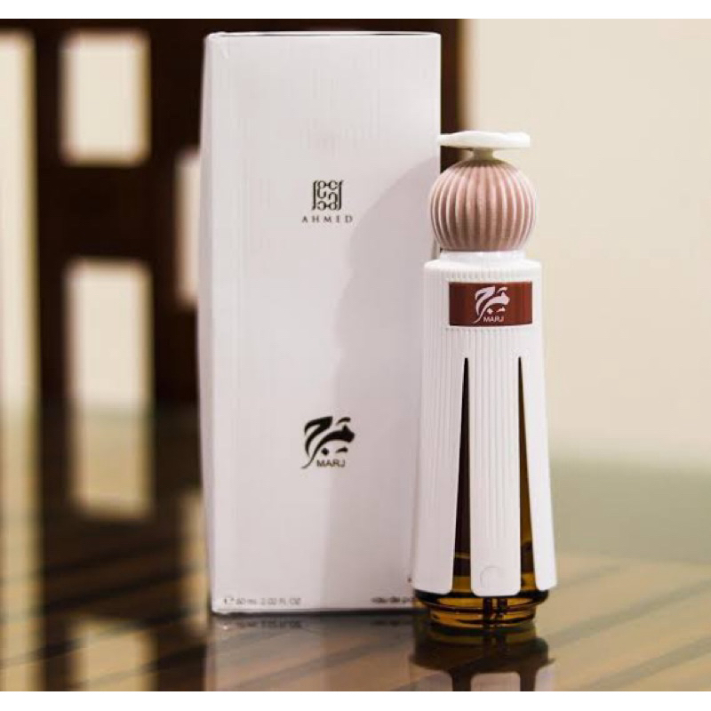 Combining valuable materials into a pleasant fragrance. Marj, the sense of sheer elegance and affection. EDP 60ML