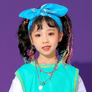 ผ้าลายลูกน้ำ ใช้โพกหัวเด็ก ผูกผม ผูกปิดหน้า ปิดจมูก ซับเหงื่อ