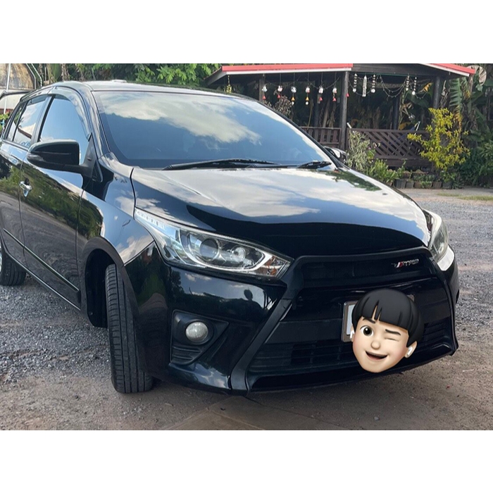 กระจังหน้าแต่ง Yaris 2014-2016 TRD ตรงรุ่น เข้ารูป พร้อมส่งวันนี้