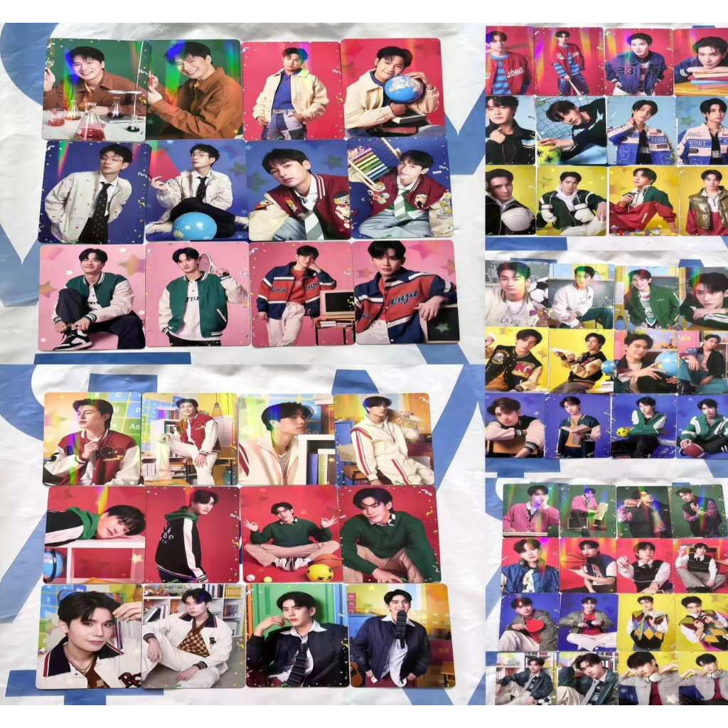 BOYS COLLECTIBLE RANDOM CARD Book Expo Thailand 2024 gemini fourth pond phuwin jimmy sea force book first khaotung