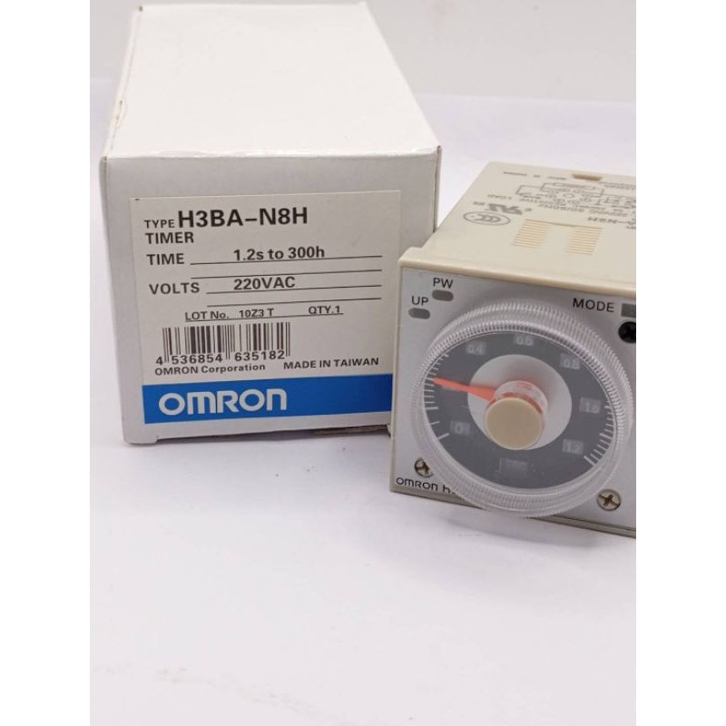 เเท้ H3BA-N8H 220VAC  Power On Delay Timer(พร้อมซ๊อกเก็ต)8ขา สินค้าพร้อมส่ง