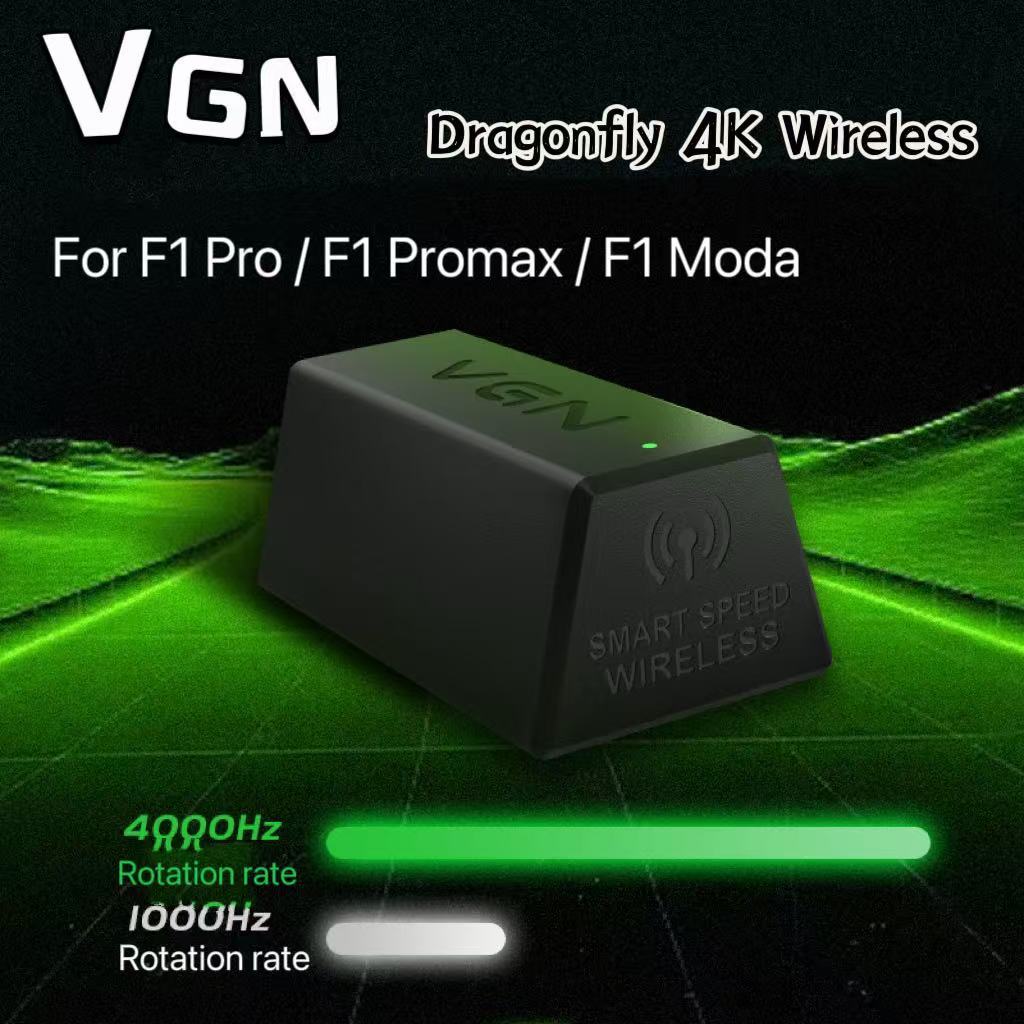 Vgn 4KHz เครื่องรับสัญญาณไร้สาย สําหรับ เม้าส์ รุ่น F1 Pro F1 MOBA F1 Pro Max