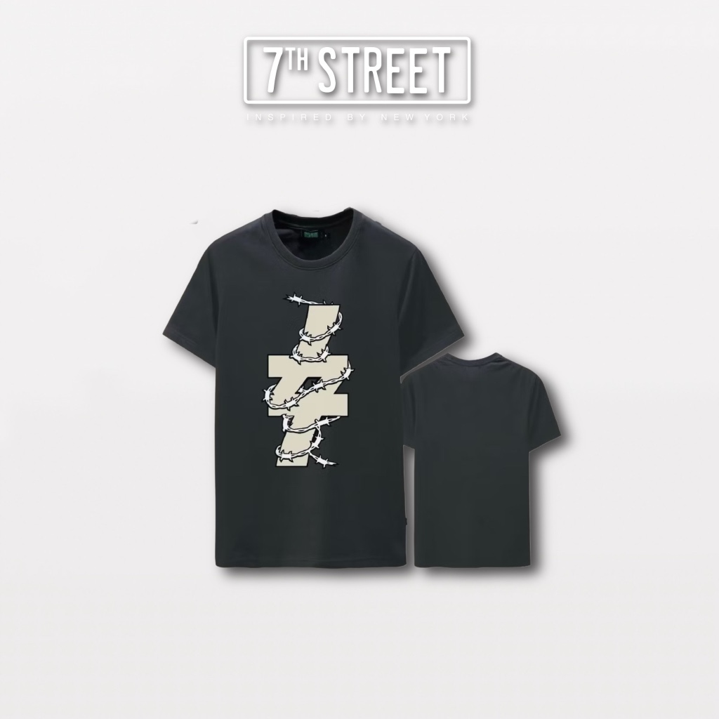 7th Street ( เซเว่นสตรีท ) เสื้อยืด รุ่น BLS009(สีเทาดิน) 7th Street( เซเว่นสตรีท ) เสื้อยืดยอดนิยม