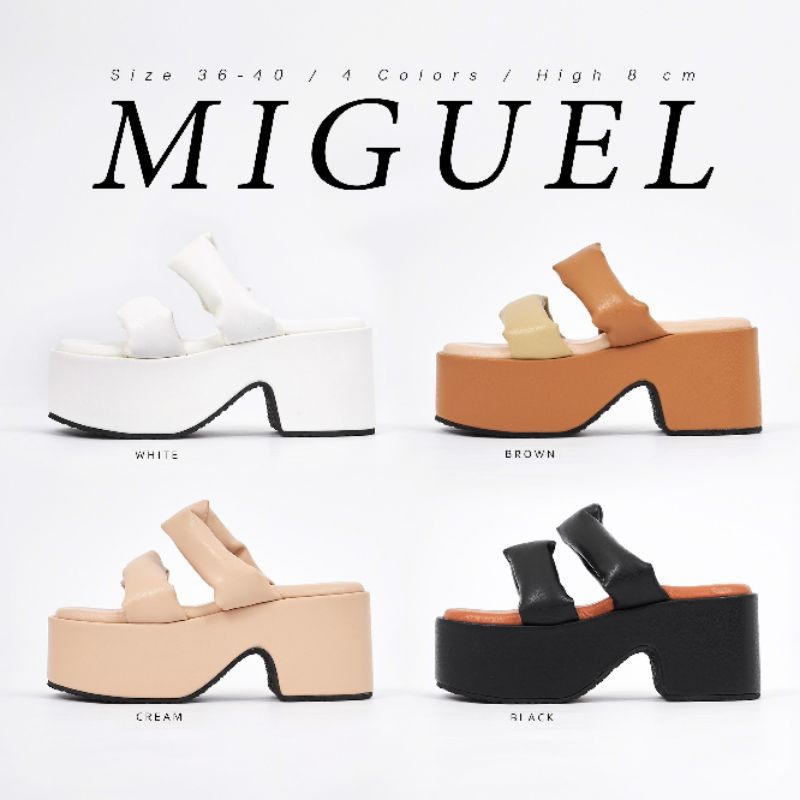 ใหม่ !!! MIGUEL รองเท้าส้นตึก