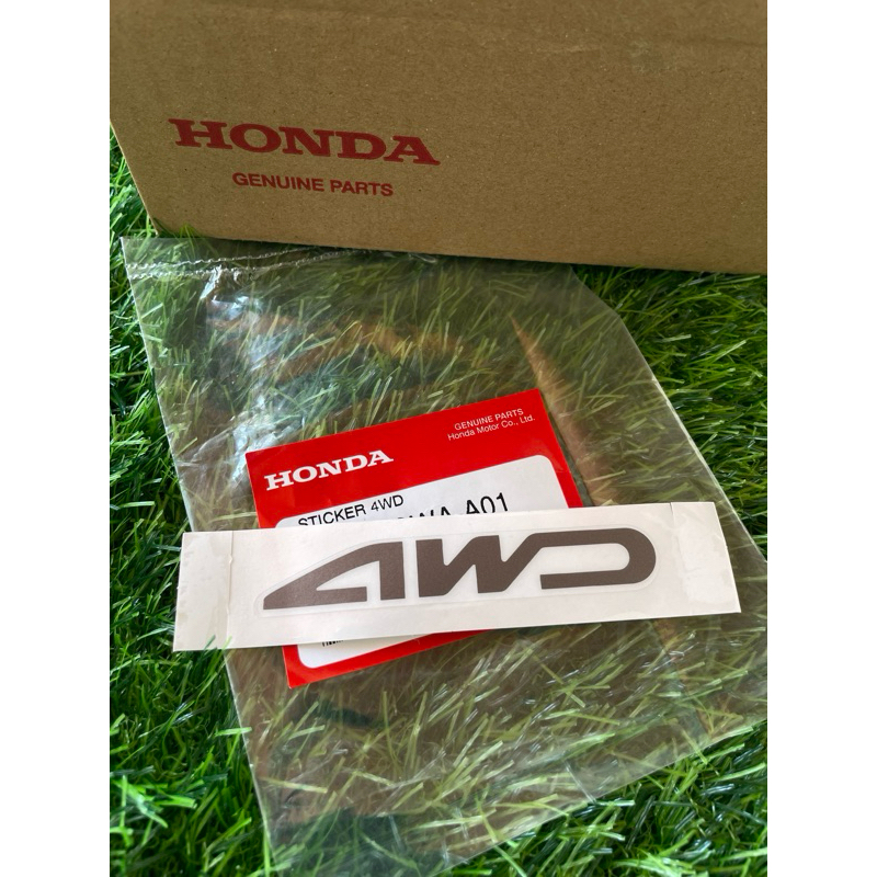 (แท้💯%)สติ๊กเกอร์ 4WD CRV 2007-2009