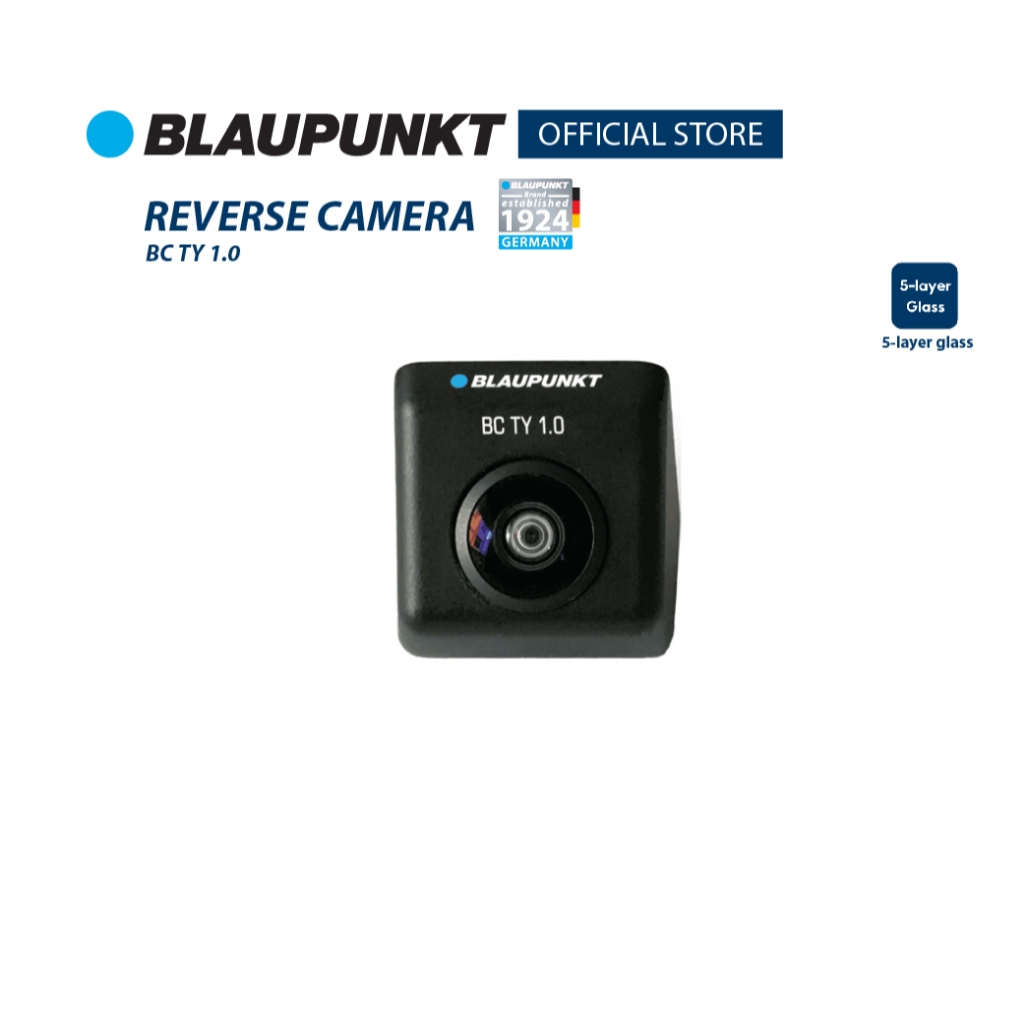 BLAUPUNKT กล้องถอยหลังติดรถยนต์รุ่น BCTY1.0 กันน้ำได้ มุมมองความละเอียด 170 องศา