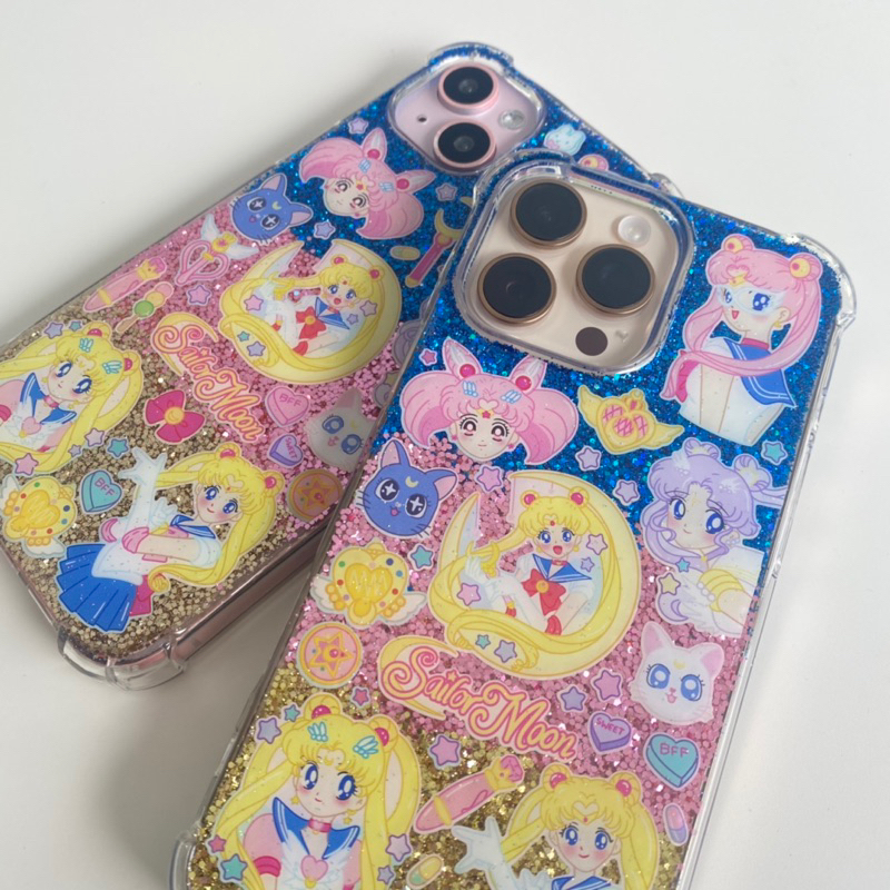 เคสเซเลอร์มูน Sailor Moon ลายใหม่ เลือกสีพื้นหลังได้ รูปที่ 2