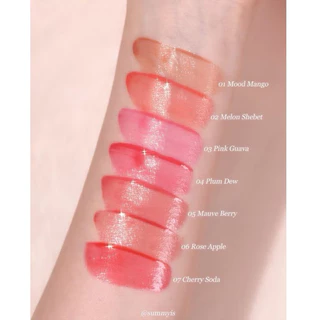 ราคาsale=ใกล้หมดอายุ (กดในไลฟ์ลด40%) DASIQUE JUICY DEWY TINT /Dasique Juicy Dewy Glow Tint ลิปทิ้นท์ฉ่ำ ติดทน