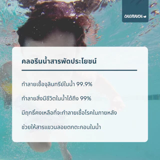 500ml คลอรีนน้ำ ทำความสะอาด ฆ่าเชื้อโรค / Liquid chlorine - Chemrich