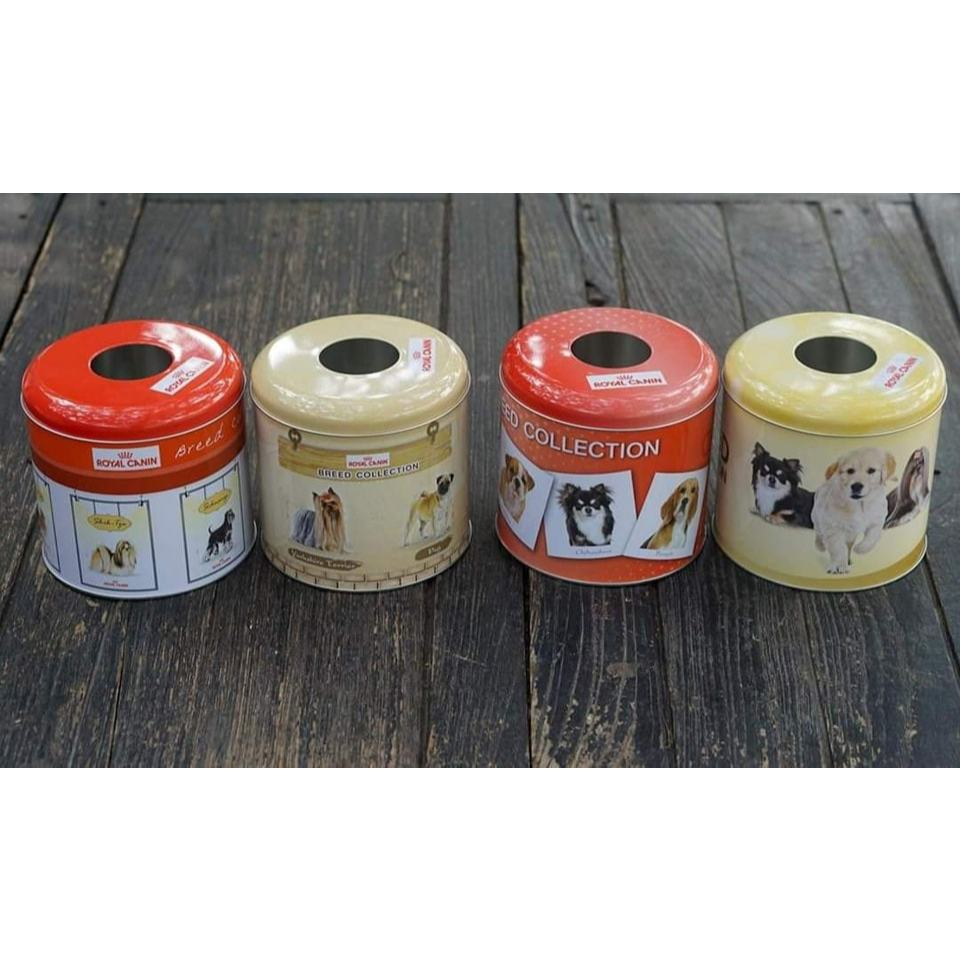 กล่องทิชชู่ Royal Canin ทรงกลม งานสังสี