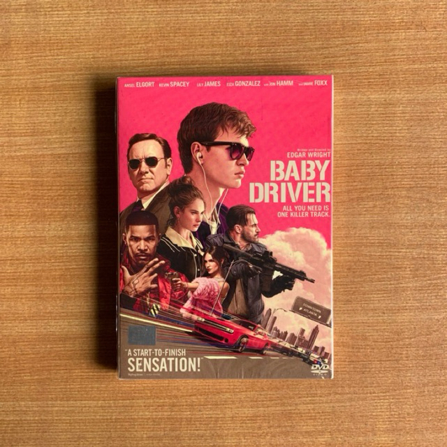 DVD : Baby Driver (2017) จี้ เบบี้ ปล้น [มือ 1 ปกสวม] Edgar Wright / Ansel Elgort / ดีวีดี หนัง แผ่น