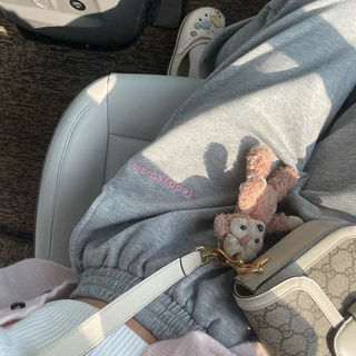 (ขาจั้ม) Teddy Sweatpants - กางเกงวอร์ม ผ้านิ่ม (มีพลัสไซส์)