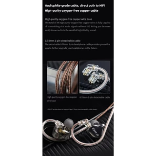 [ประกันศูนย์ไทย] FiiO JD10 หูฟัง IEMs ไดรเวอร์ Dynamic สุดคุ้ม สำหรับเล่นเกม รองรับ Hi-Res