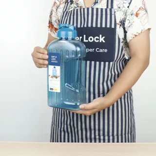 SuperLock แท้ 100% ขวดน้ำพลาสติก ขนาด 2.1 L รุ่น 5210 ขวดน้ำดื่ม ทนความร้อน Water Bottle กระบอกน้ำ