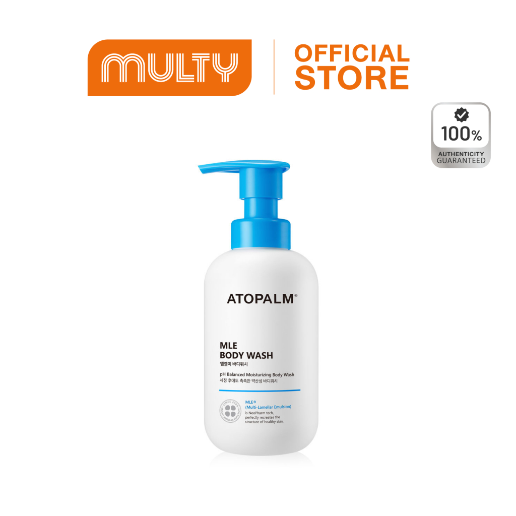 Atopalm-Mle Body Wash 300ml. เจลอาบน้ำ ทำความสะอาด อ่อนโยนต่อผิวบอบบาง