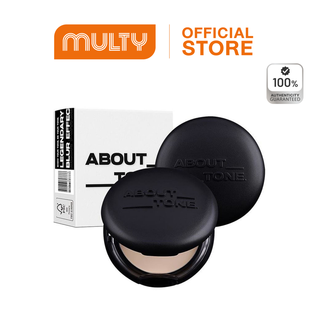 ซื้อ About Tone Blur Powder Pact 9g. แป้งเบลอผิว