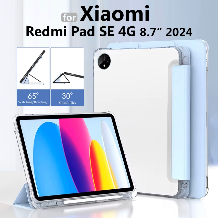เคส Redmi Pad SE 8.7 นิ้ว 4G 2024 เคสแท็บเล็ต Xiaomi Redmi Pad 2 SE 11นิ้ว Pad 7 เคส เสียวหมี่แพดse 