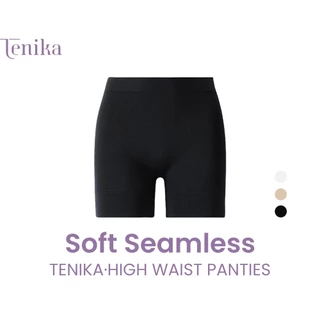 TENIKA กางเกงในผู้หญิงมีขา กางเกงเซฟตี้ ไร้ขอบ ใส่สุดสบาย ยืดกระชับ ผ้านิ่มใส่สบาย ระบายอากาศได้ดี