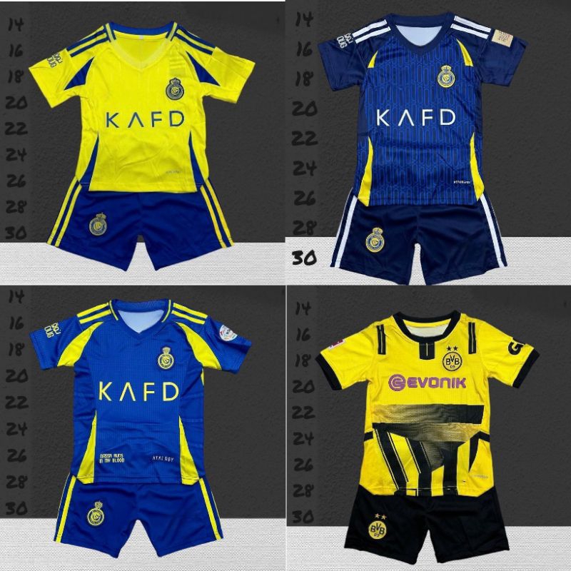 ขุดกีฬาเด็ก ( เสื้อ+ กางเกง)ไซร์ 14-30 สกรีนลายสวย แห้งง่าย