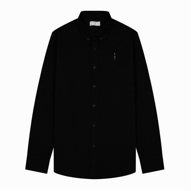 GIORDANO เสื้อเชิ้ตผู้ชายแขนยาว Men's Classic Man Oxford Shirts 01042043