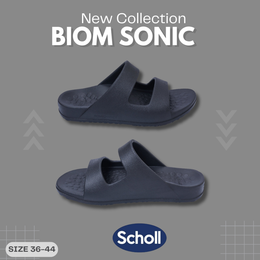 รองเท้าแตะผู้หญิง Unisex สกอลล์ แบบสวม รุ่น Biom Sonic