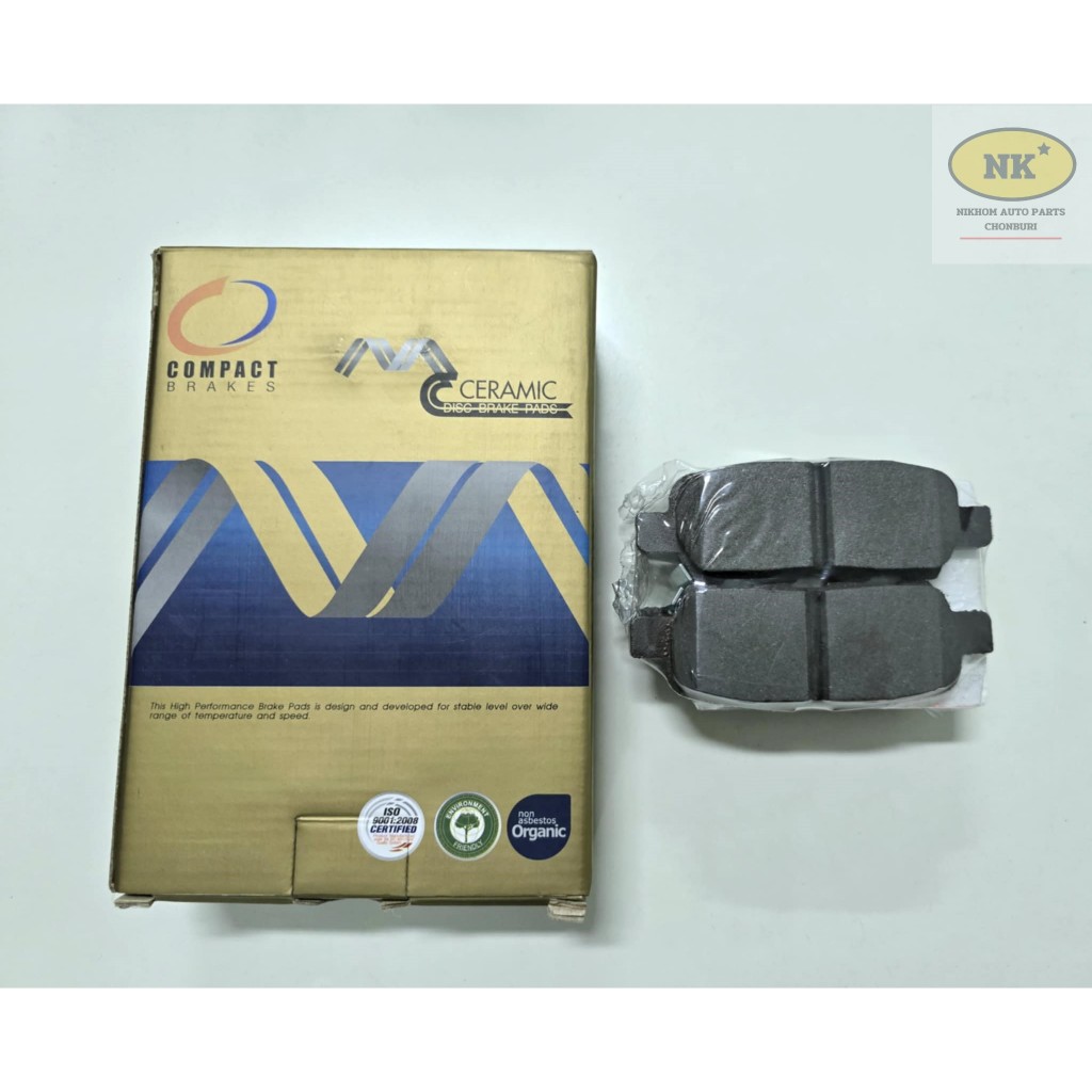 COMPACT ผ้าเบรคหลัง ดิสเบรคหลัง นิสสัน เทียน่า J31, J32 2.0, 2.5 ปี 03'-13' / Nissan Teana J31, J32 03'-13'