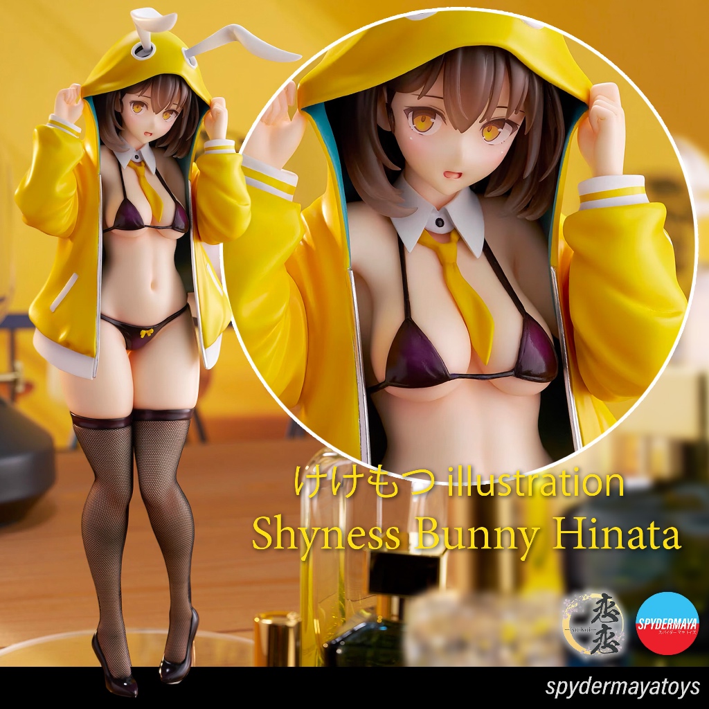 [พร้อมส่ง] ฟิกเกอร์ Shyness Bunny Hinata – Kekemotsu Illustration – KoiKoi