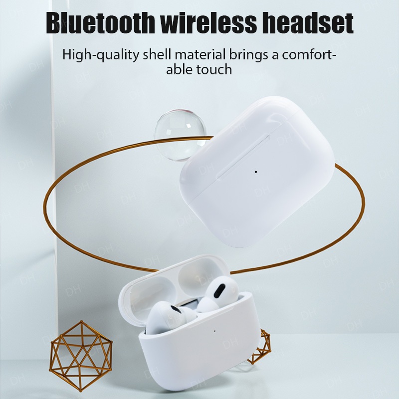 หูฟังไร้สาย Pro 3 Touch ควบคุมการเชื่อมต่อ Bluetooth 5.0 ชุดหูฟังแบบสเตอริโอกันน้ำได้ 9 D หูฟังไร้สายจริงสำหรับ ที่อุดหู
