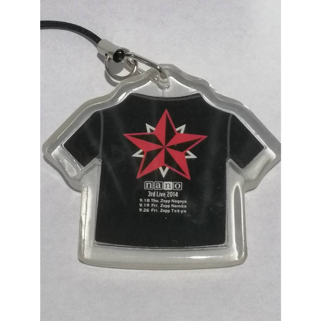 พวงกุญแจเสื้อ World of Stars ขนาด 5 x 5.5 CM. งานญี่ปุ่น