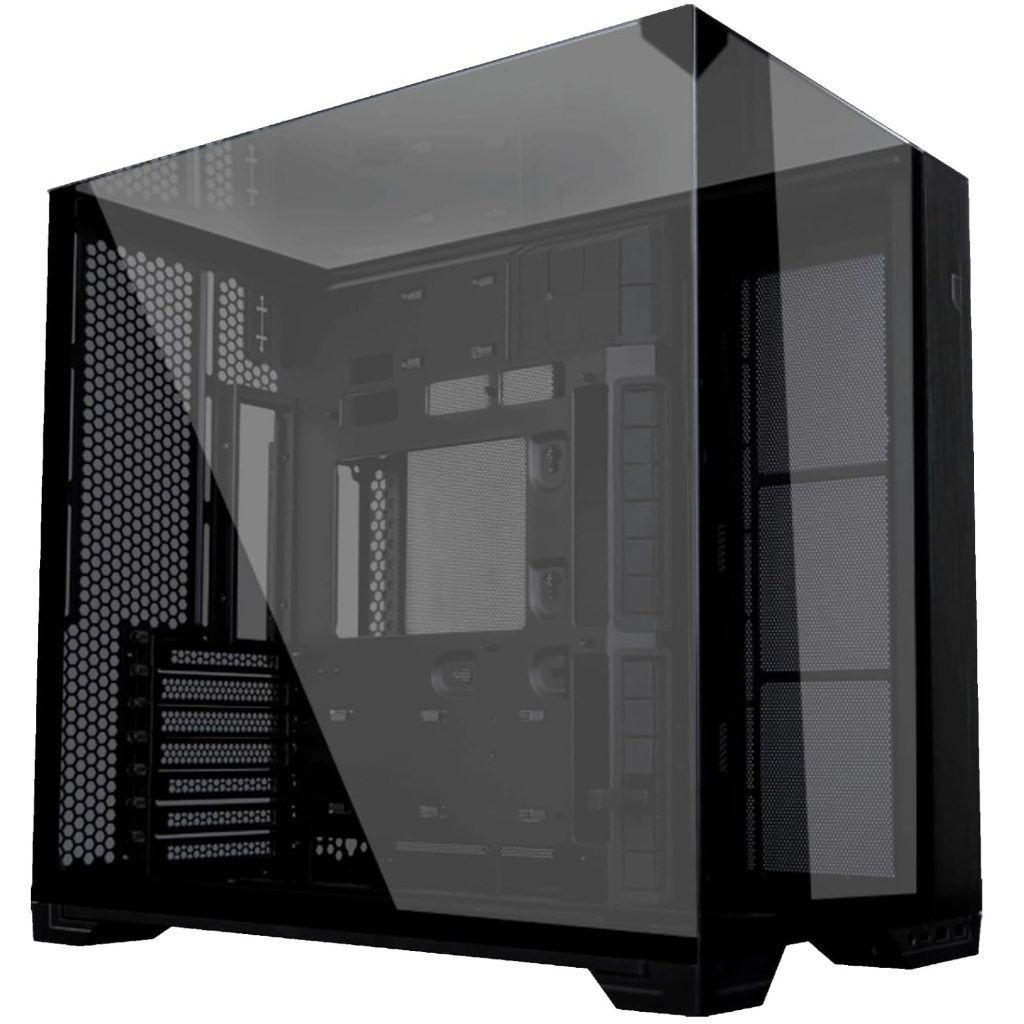 Lian Li O11 Vision Compact Mid Tower Case with TG Black / White ราคา ถูกที่สุด ดีลบีเคเค แกลเลอรีภาพที่ 2