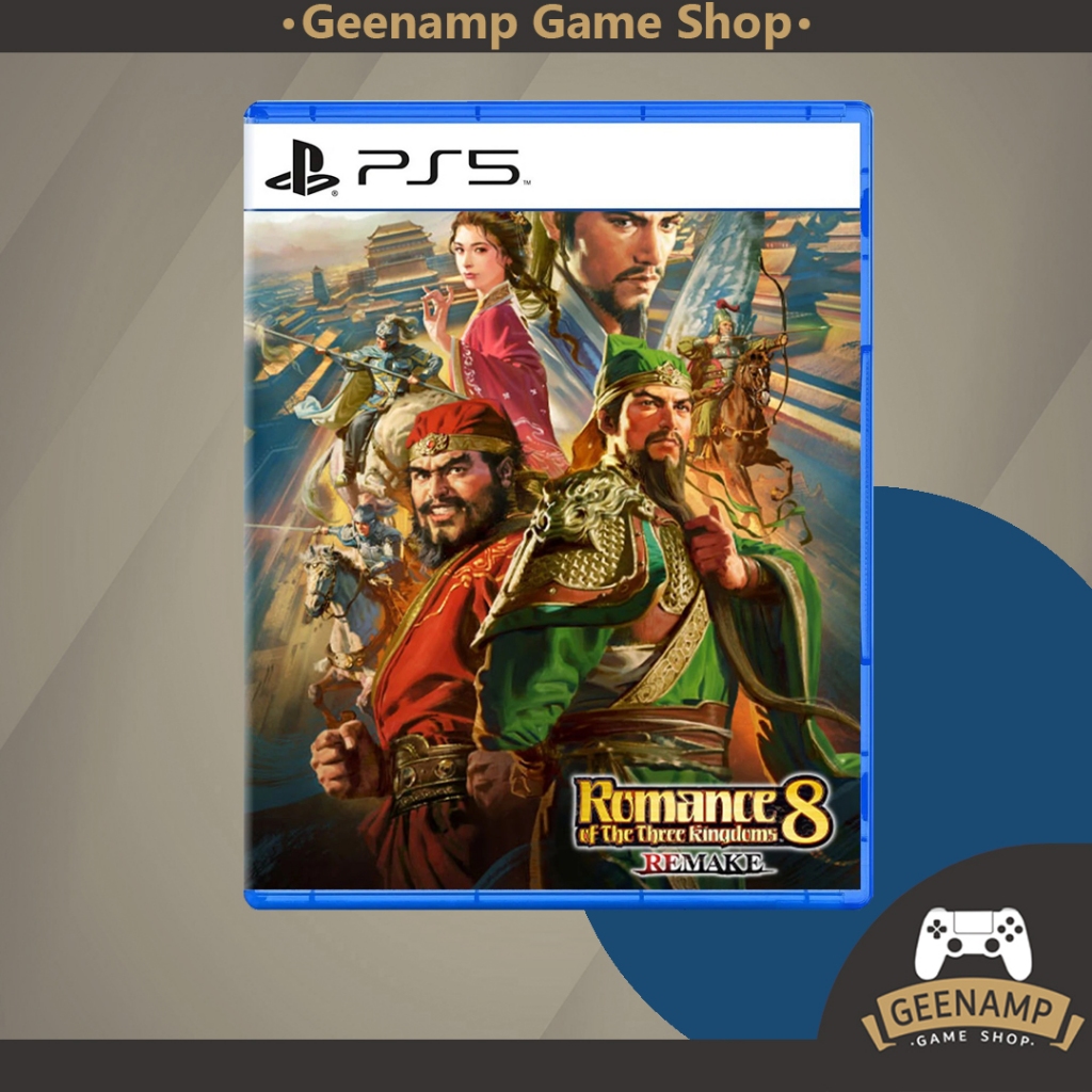 (คูปองShopeeลด15%) PS5 [มือ1] Romance of the Three Kingdom 8 Remake (R3/ASIA)(EN)