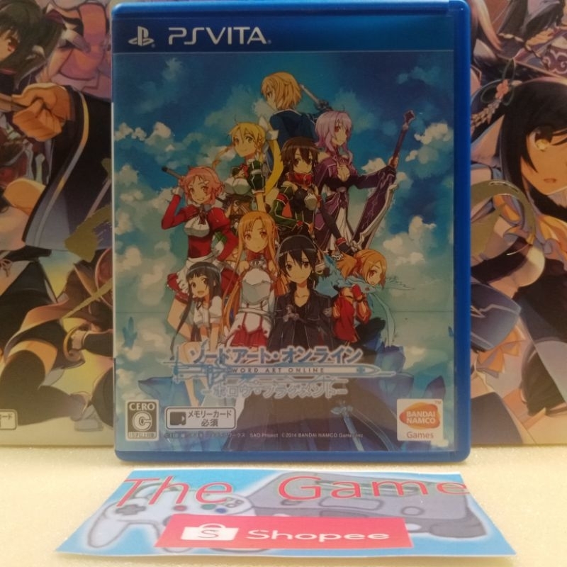 (PSVITA)​ ตลับ​เกมส์​ Psvita​ PS Vita Sword Art Online: Hollow Fragment ZONE2​