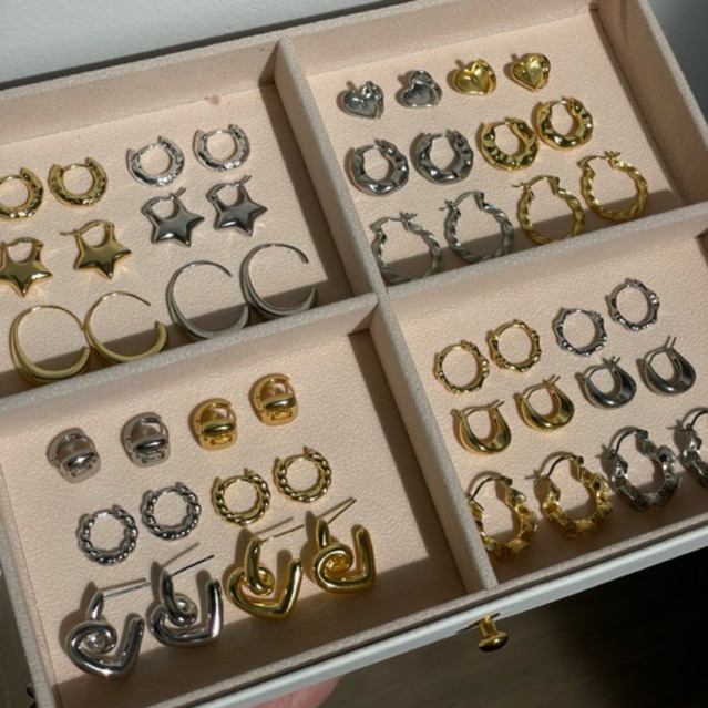 Outerouter Popular set | ต่างหูเงินผสม