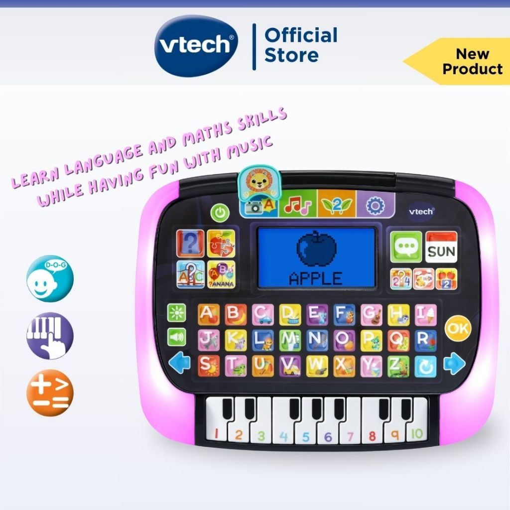 VTech Little Apps Light Up Tablet Kids Toys 2-5 Years Boys Girls