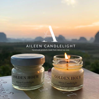 [100% organic soy wax scented candle 30 ml] เทียนหอมผลิตจากไขถั่วเหลืองออแกนิกแท้ 100% ขนาด 30 ML