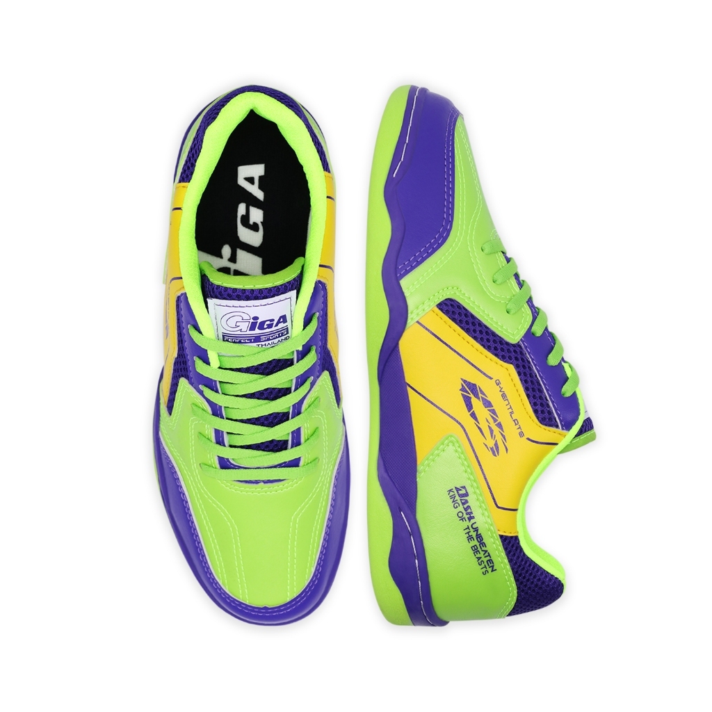 GiGA รองเท้ากีฬา รองเท้าฟุตซอล รุ่น FG425 FG425/S สีเขียว ไซส์ 33-44