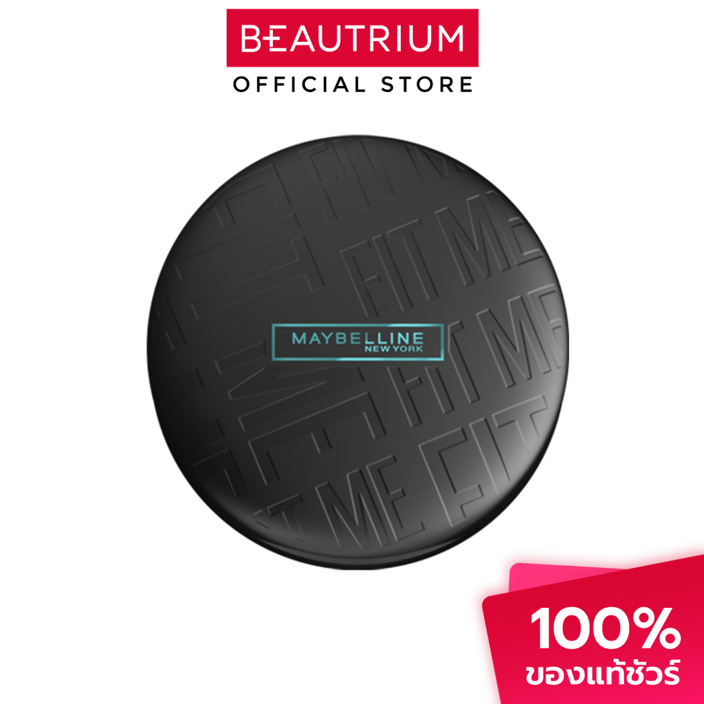 MAYBELLINE NEW YORK Fit Me Matte+Poreless 16H Oil Control Powder แป้งพัฟ 6g
