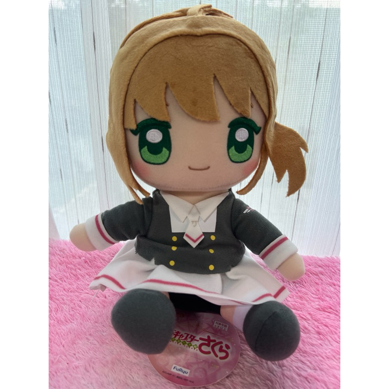 ตุ๊กตา Sakura Kinomoto Uniform FuRyu ญี่ปุ่นแท้ 24cm