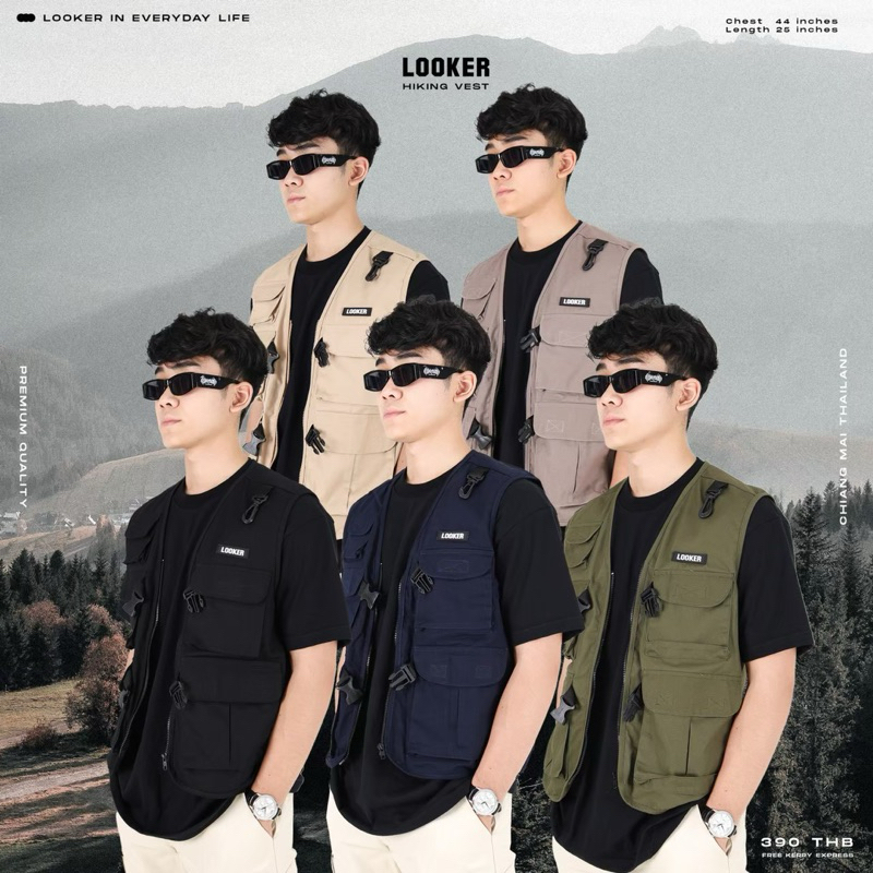 LOOKER  -  เสื้อกั๊กวินเทจ