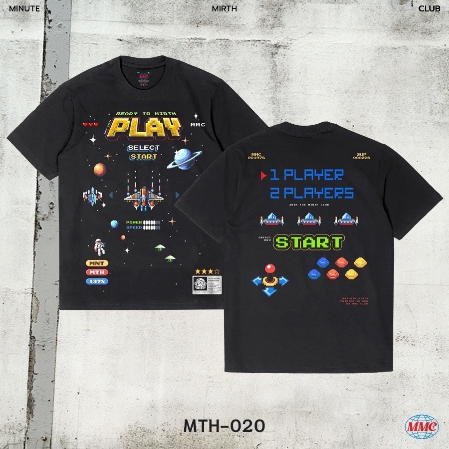 Power7 x Minute Mirth เสื้อยืดสตรีทแฟชั่น คอลเลคชั่นใหม่จากแบรนด์ Minute Mirth (MTH-020)
