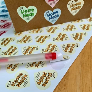 สติกเกอร์โฮมเมด homemade ติดขนม สติกเกอร์ไดคัท [B9]