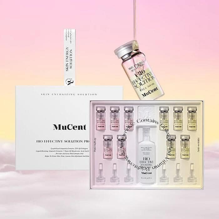 ❤️ พร้อมส่ง ❤️ EXP 03/2025 ❤️  Mucent BIO Effective Set นวัตกรรมคอลลาเจนแห้งแบบเยือกแข็ง