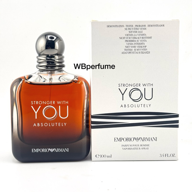 น้ำหอมแท้100% Emporio Armani Stronger With You Intensely EDP 100ml Tester